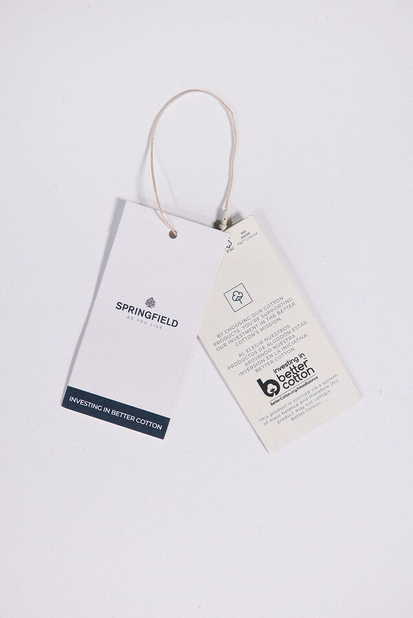 Springfield Cazadora vaquera algod&oacute;n azul