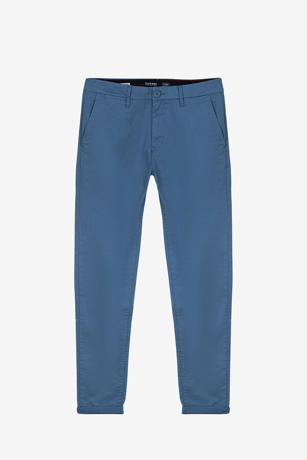 Tiffosi Pantal&oacute;n Chino 5 Bolsillos azul