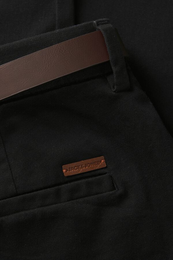Jack & Jones PLUS Pantal&oacute;n chino slim fit negro