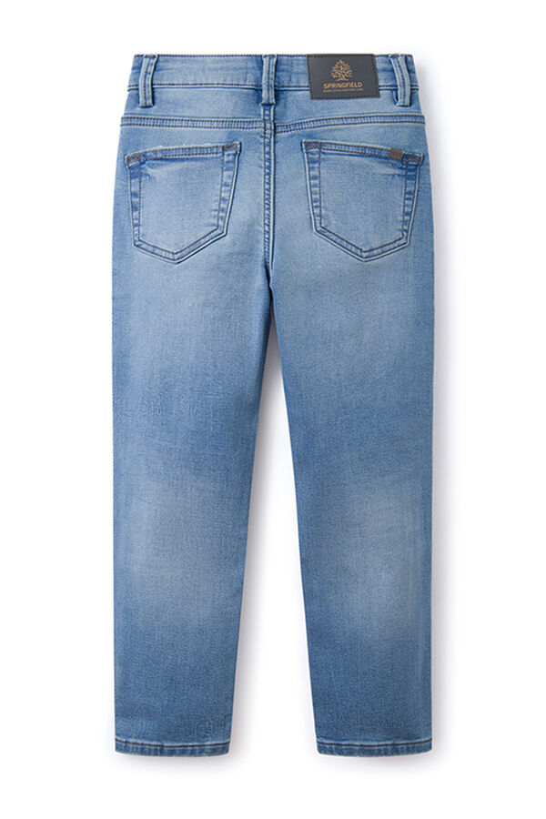 Springfield Kids Pantalon denim medio ni&ntilde;o azul