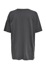 Springfield Camiseta oversize gris oscuro
