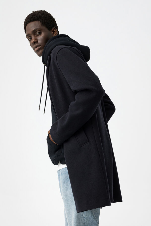 Tiffosi Sobretudo longo azul