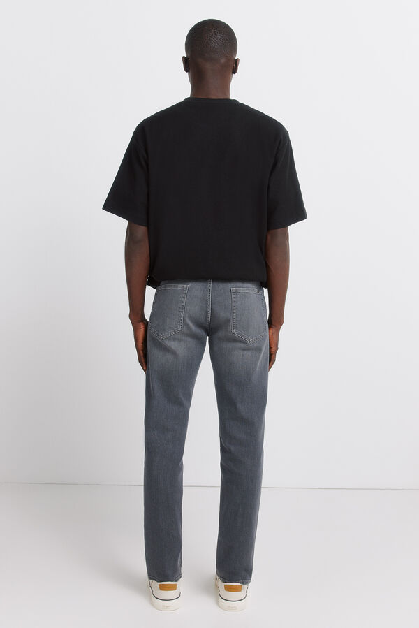 Springfield Jeans skinny fit cinzento escuro cinzento