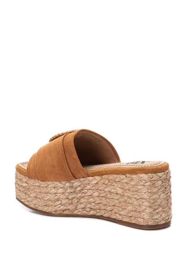 XTI Sandalia de mujer  naranja