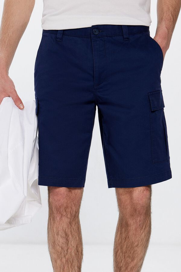 Springfield Bermuda cargo comfort fit azul