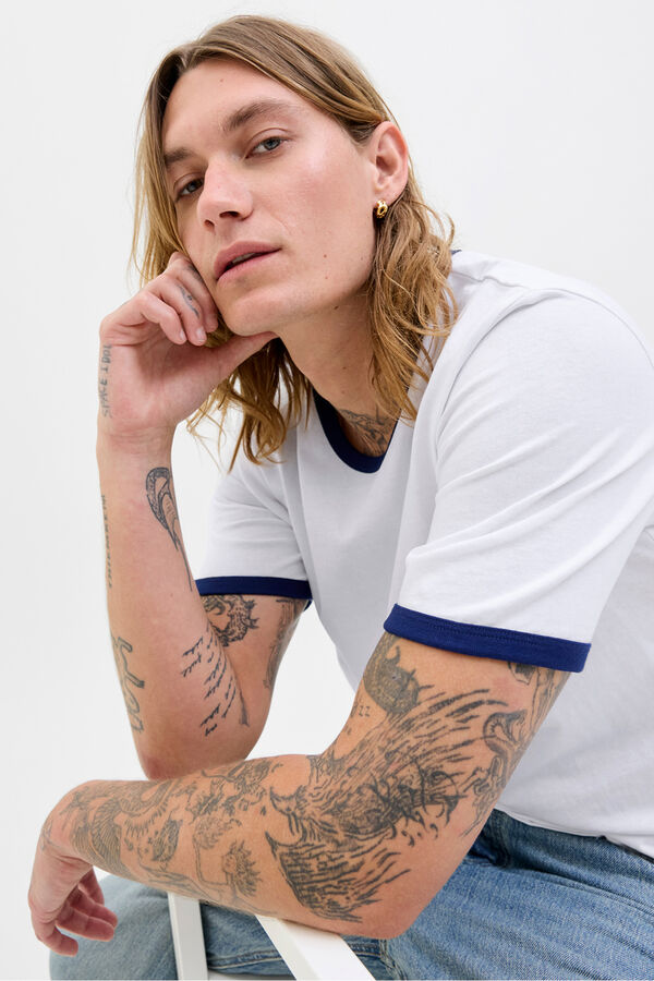 Jack & Jones T-shirt regular fit  bege