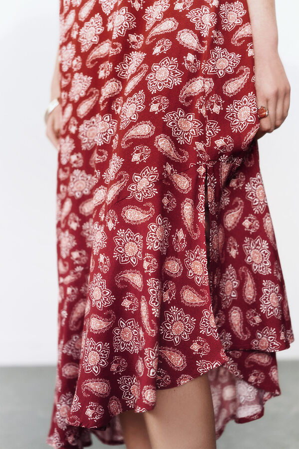 High Spirits Vestido "Calêndula" estampado