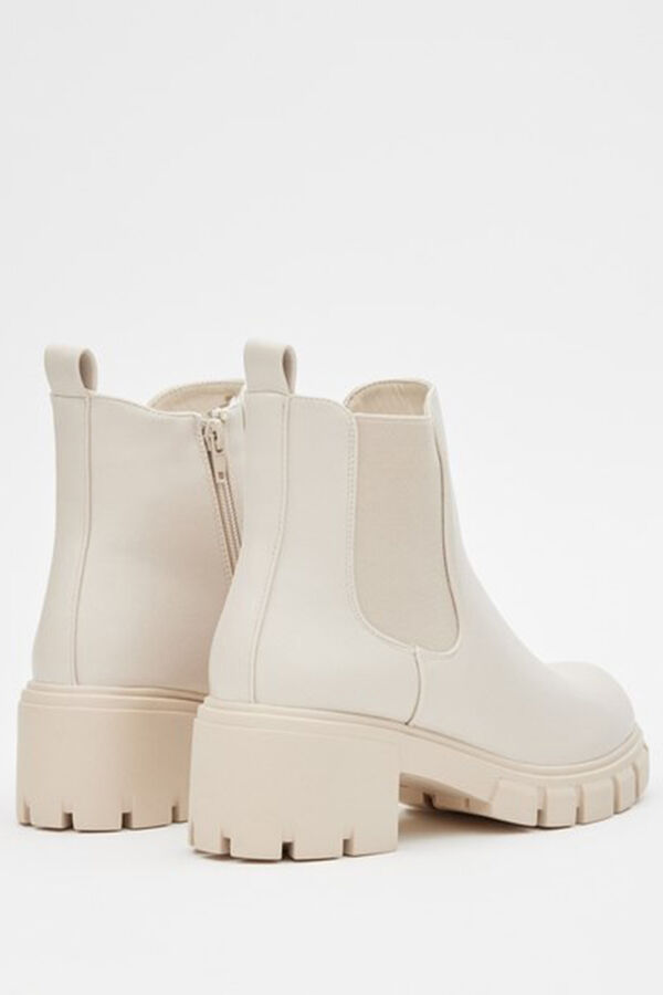 Inside Botin Elastico blanco