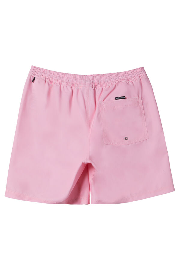 Quiksilver Everyday Solid Volley 15" - Short de Nataci&oacute;n para Hombre rosa