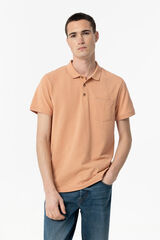 Tiffosi Polo Piqu&eacute; com Bolso vermelho