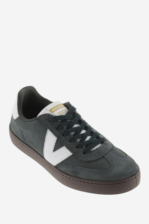 Victoria Zapatillas de serraje kaki