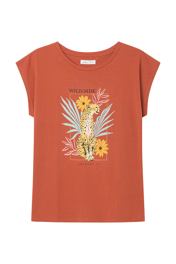 Camiseta Con Gráfico | Camisetas De Hombre | SPF - Springfield
