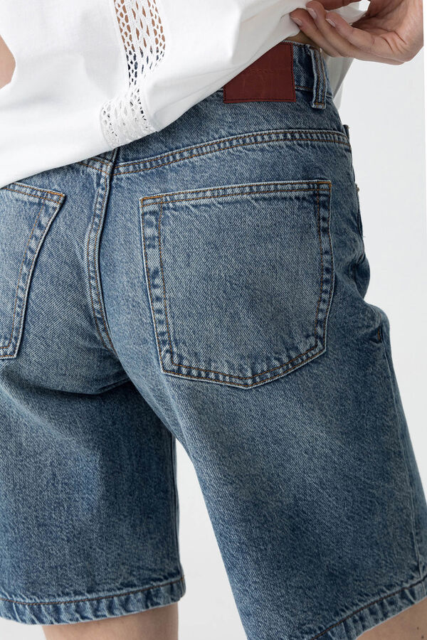 Tiffosi Bermudas vaqueras boyfriend azul