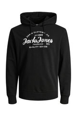 Jack & Jones PLUS Sweatshirt com capuz standard plus preto