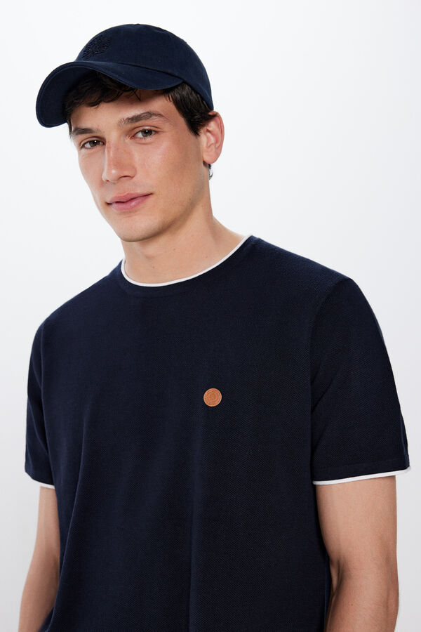 Springfield Jersey manga corta azul