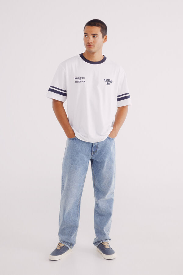 Springfield Camiseta iron 89 blanco