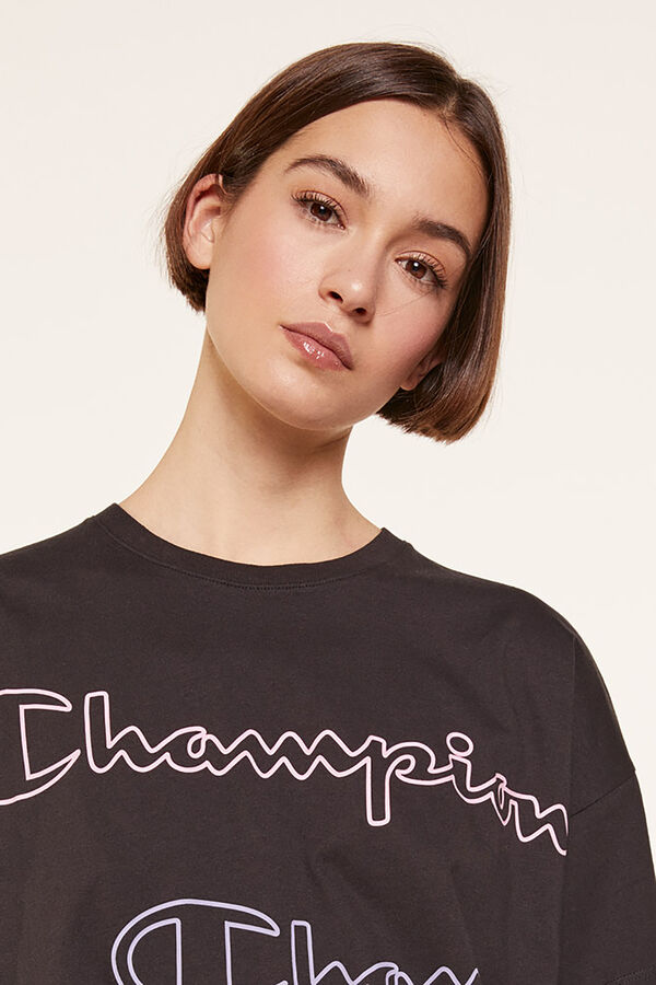 Springfield T-shirt moda Champion preto