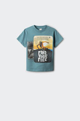 Springfield Kids Camiseta Skate ni&ntilde;o azul