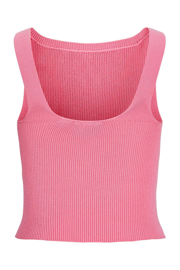 Jack & Jones Camiseta Crop ajustada rosa