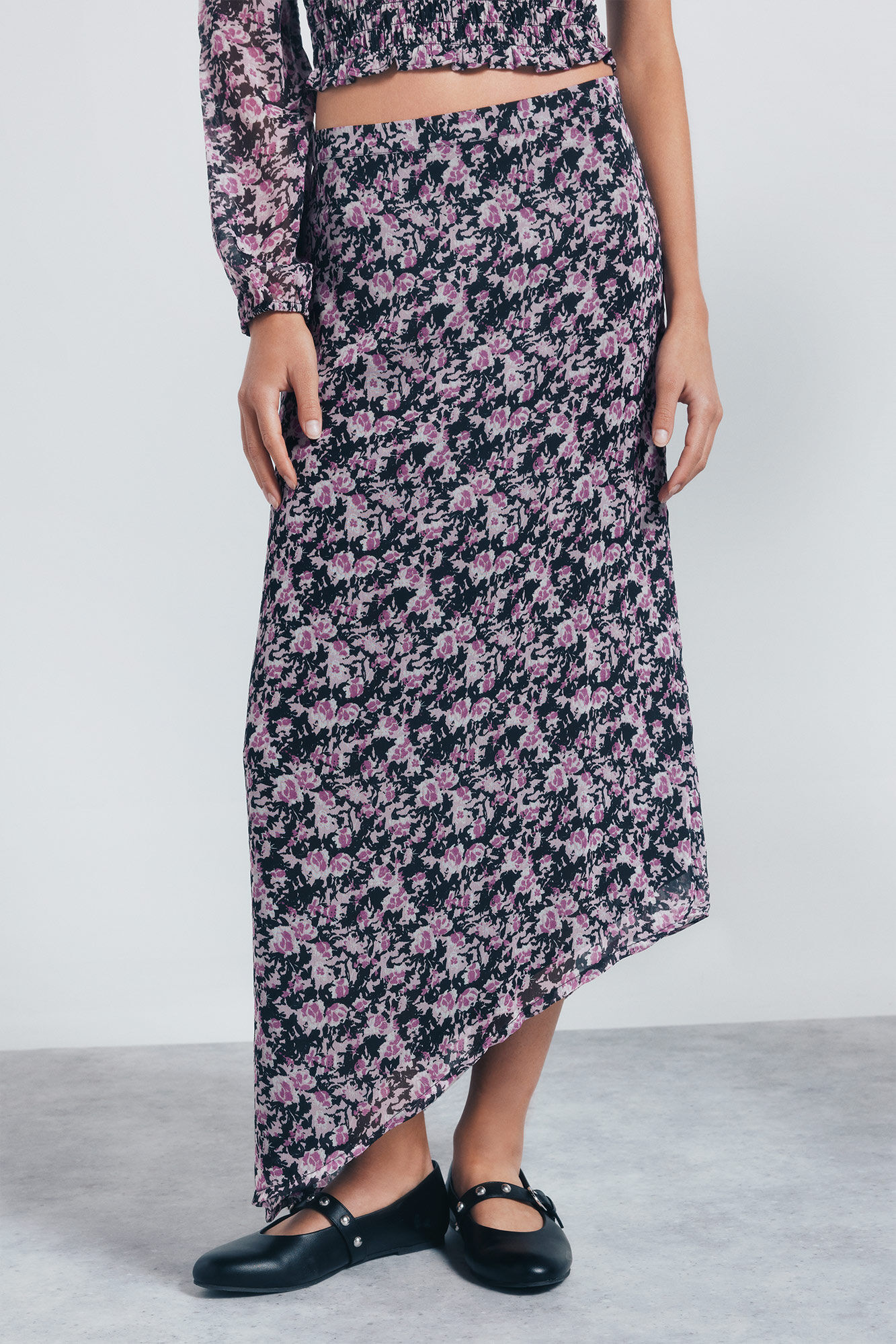 Springfield Falda larga asim&eacute;trica