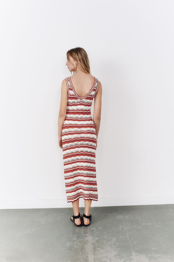 High Spirits Vestido "Sobremesa" bege