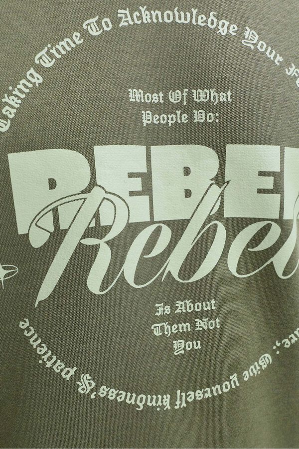 JJ REBEL Sudadera regular fit verde