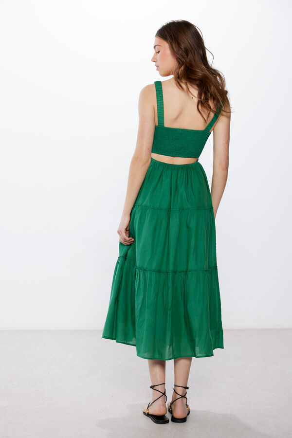 High Spirits Vestido Cabbage verde