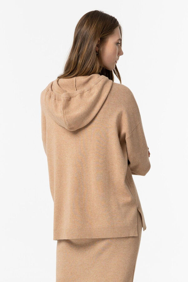 Tiffosi Jersey de Punto con Capucha nude