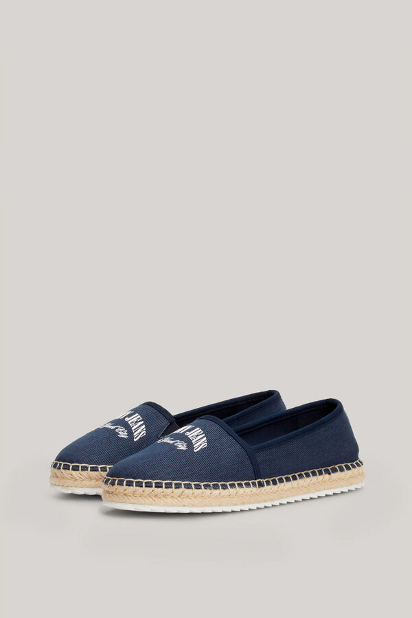 Tommy Jeans Alpargata Tommy Jeans Women con logo azul