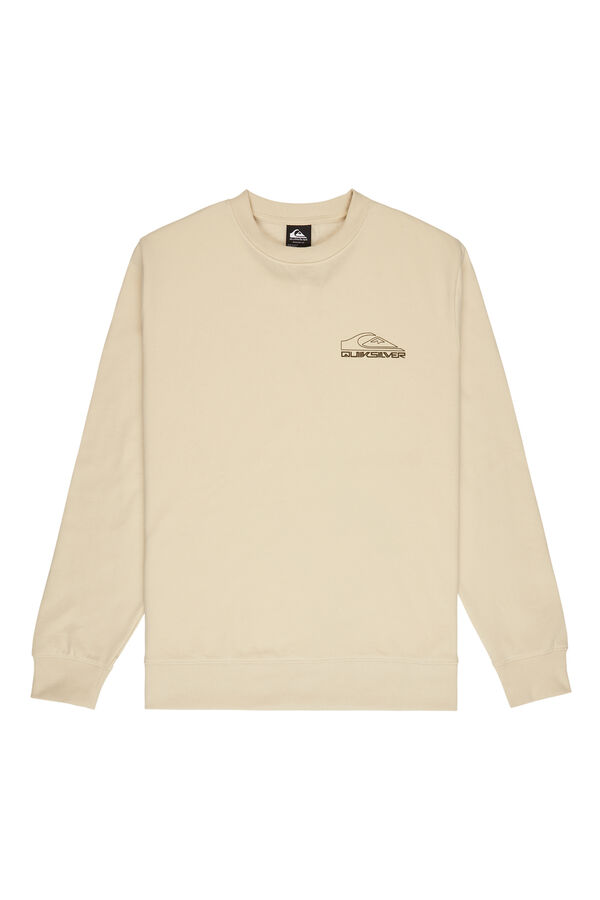Quiksilver Sweatshirt gola redonda branco