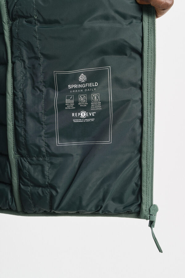 Springfield Parka t&eacute;cnica verde