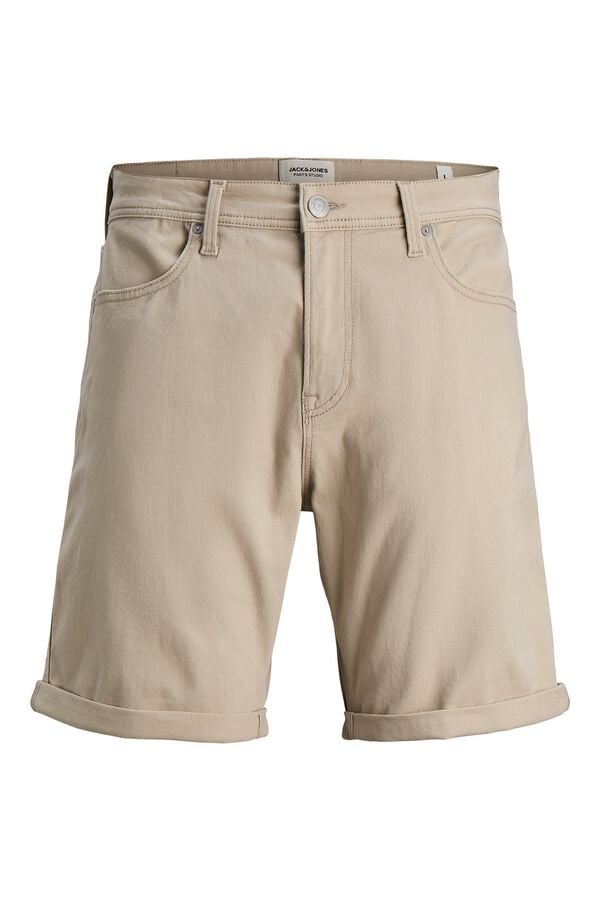 Jack & Jones Bermuda regular fit em sarja bege