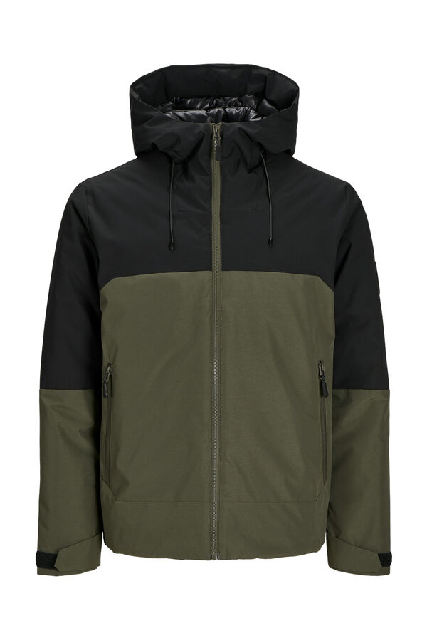 Jack & Jones Chaqueta ligera capucha verde