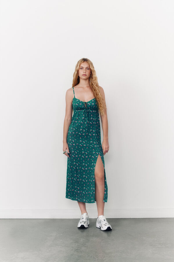 High Spirits Vestido "Tidal" verde