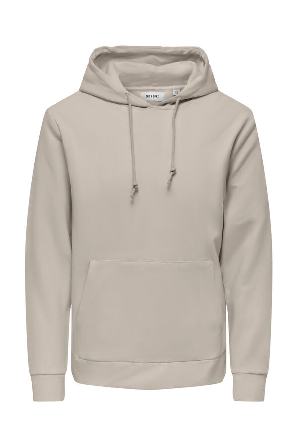 Only & Sons Sudadera con capucha gris