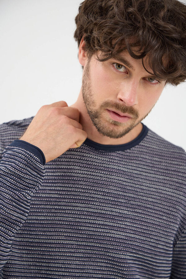Jack & Jones Jersey ligero rayas azul