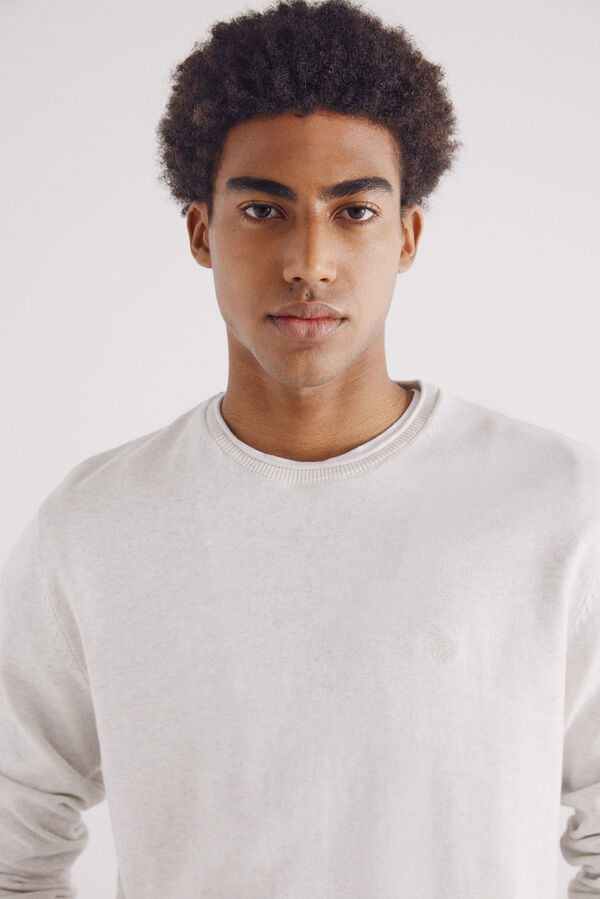 Springfield Camisola b&aacute;sica cinzento