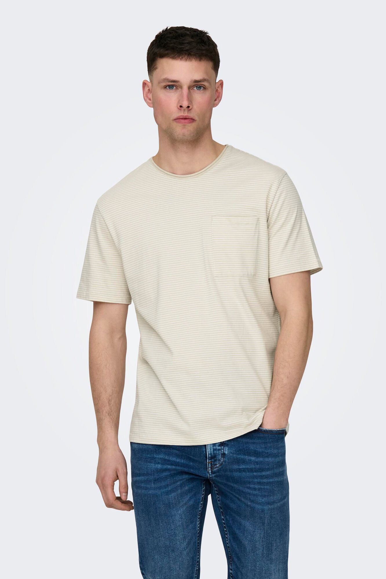 Only & Sons Camiseta manga corta bolsillo