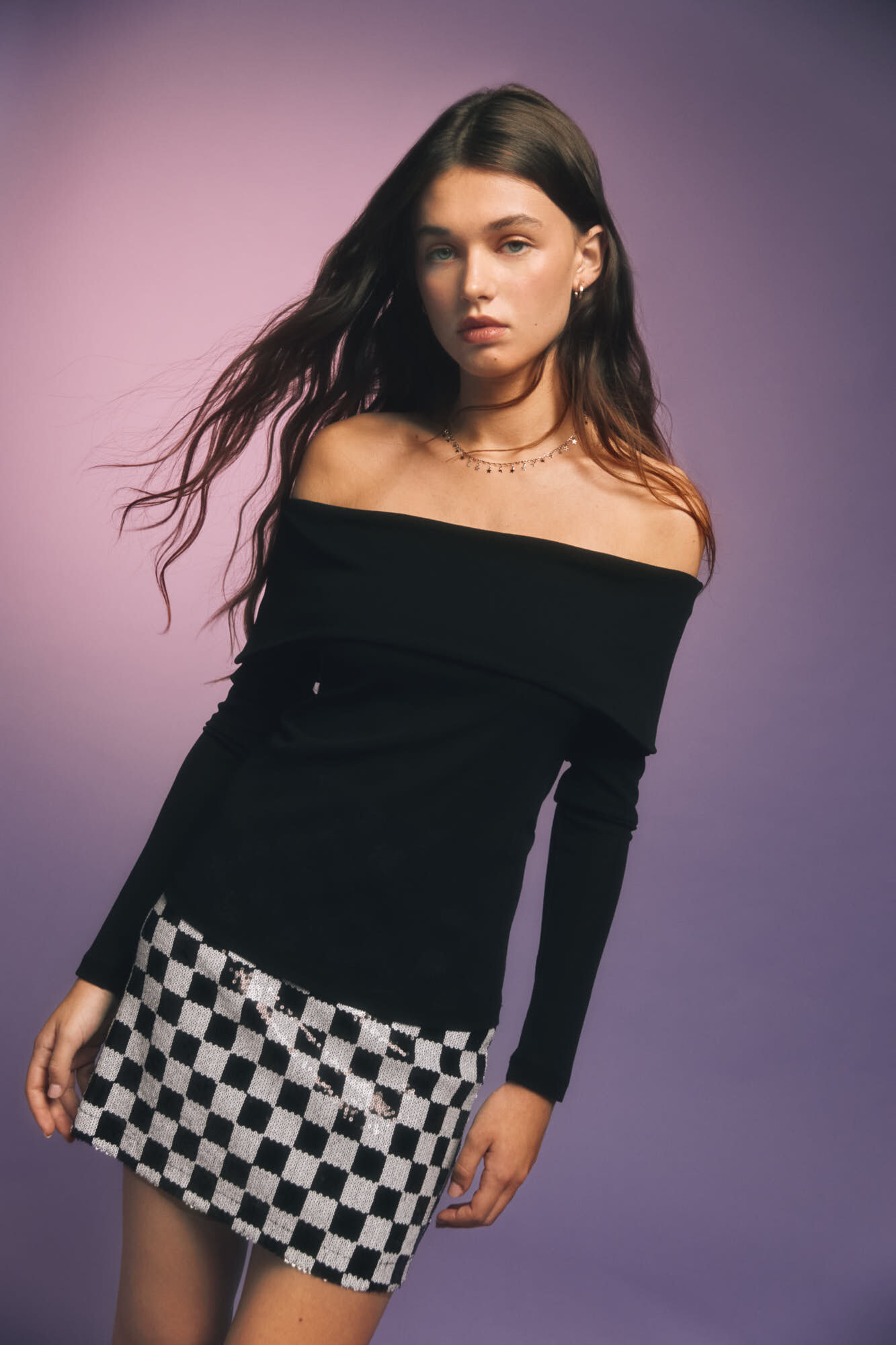 Springfield Camiseta hombros descubiertos