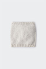 Springfield Kids Cachecol malha jaspeada menina branco