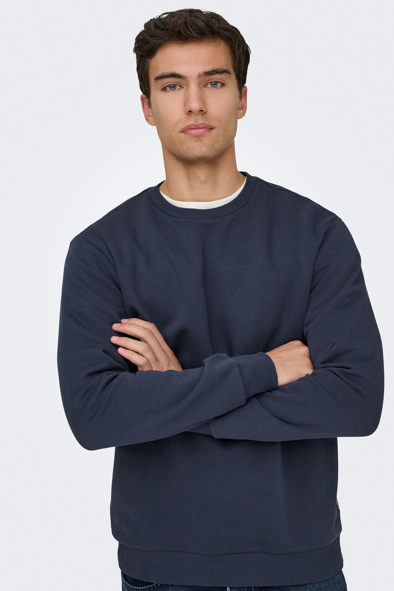 Only & Sons Sudadera regular cuello redondo