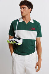 Springfield Polo deportivo contraste verde