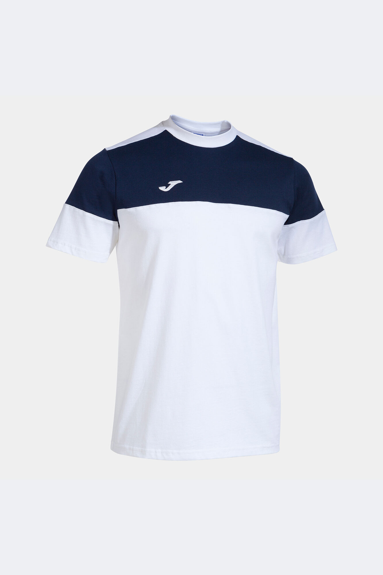 Joma Camiseta Manga Corta Crew V Negro Gris