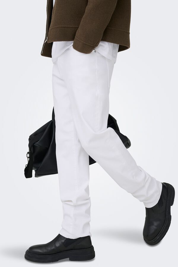 Only & Sons Jeans regular fit blanco