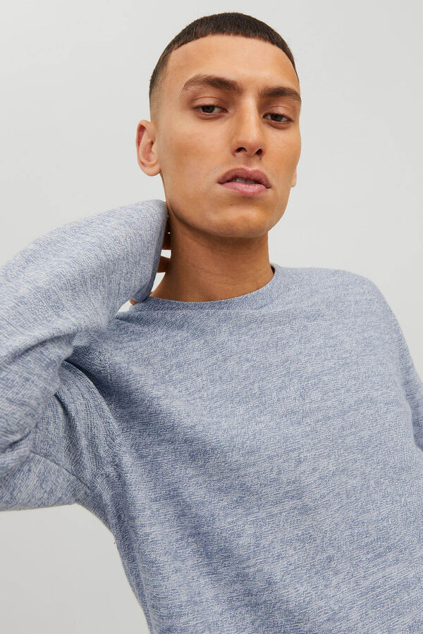 Jack & Jones Jersey punto fino azul