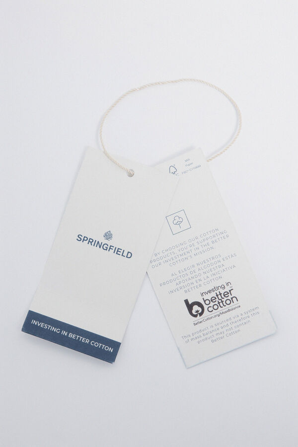 Springfield Camisola Milano com fecho-&eacute;clair azul