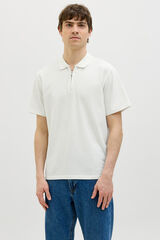 JJ REBEL Polo regular fit blanco