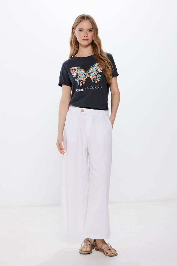 Springfield T-shirt "Cool to be kind" branco