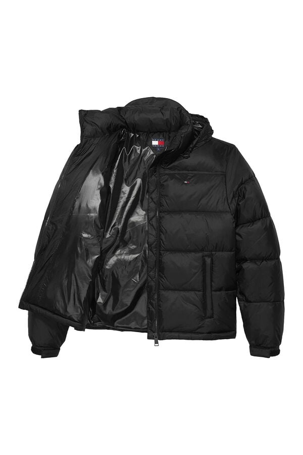 Tommy Jeans Jaquetas de plumas femininas Tommy Jeans preto