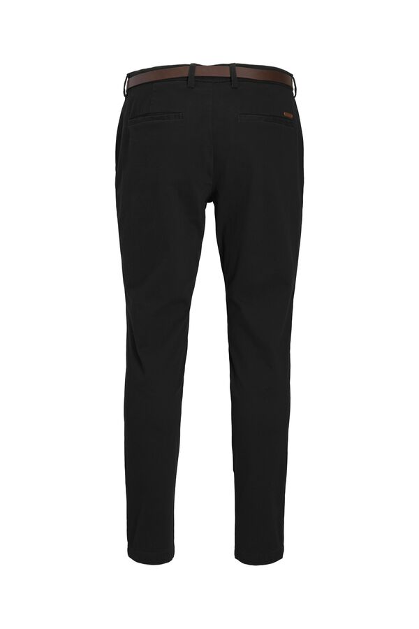 Jack & Jones PLUS Pantal&oacute;n chino slim fit negro